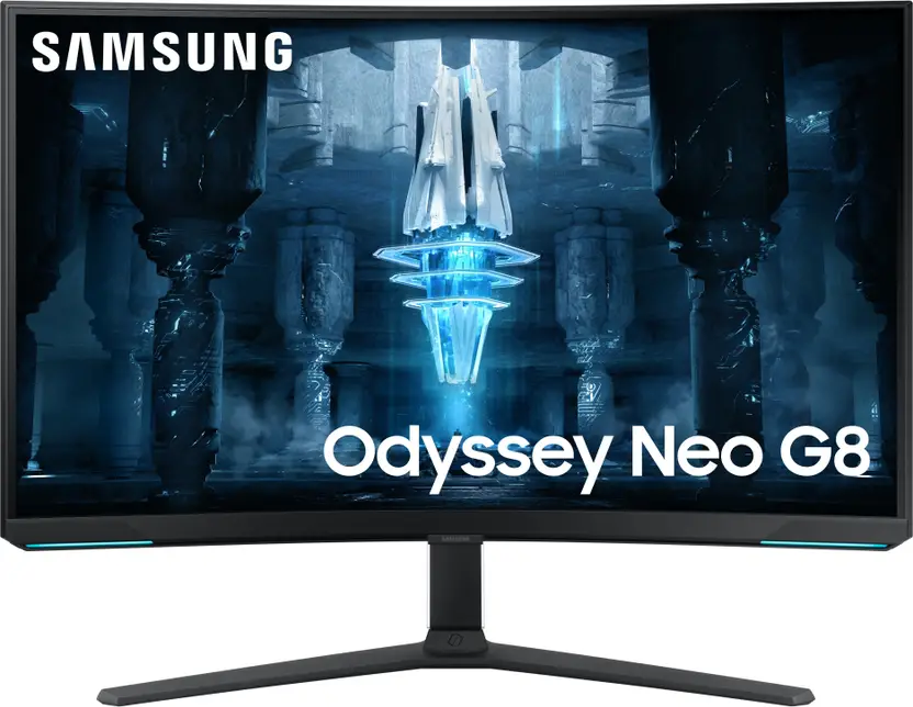Samsung Odyssey Neo G8 81.28 cm (32 inch) Curved 4K Ultra HD VA Panel with Height Adjustable Stand
