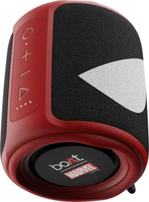 boAt Stone 350 Deadpool Edition 10 W Bluetooth Speaker  (Assassin Red, Mono Channel)