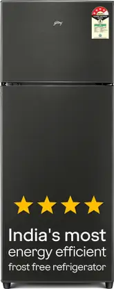 Godrej 244 L Frost Free Double Door 4 Star Convertible Refrigerator with 6-In-1 Convertible Freezer With 95%+ Food Surface Disinfection  