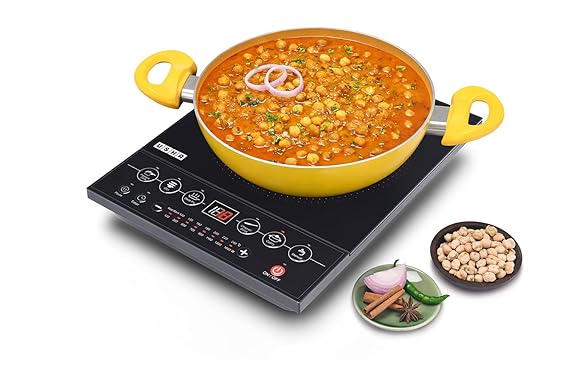 Usha CookJoy (CJ1600WPC) 1600 Watt Induction cooktop (Black)