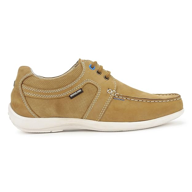 Woodland Men Camel Casual Shoes