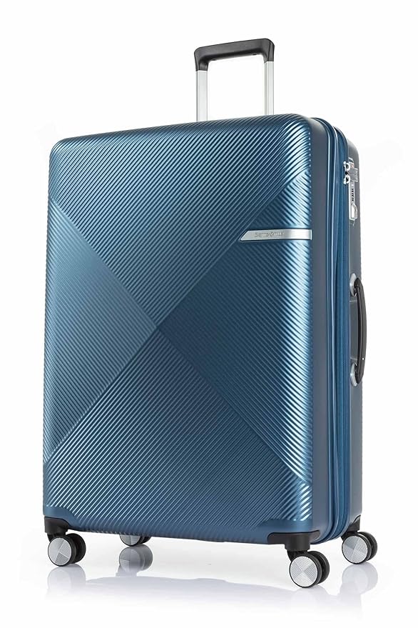 Samsonite Volant Polycarbonate 75 cms Matte Navy Hardsided Check-in Luggage (SAM Volant SP75/28EXP MAT.Navy)