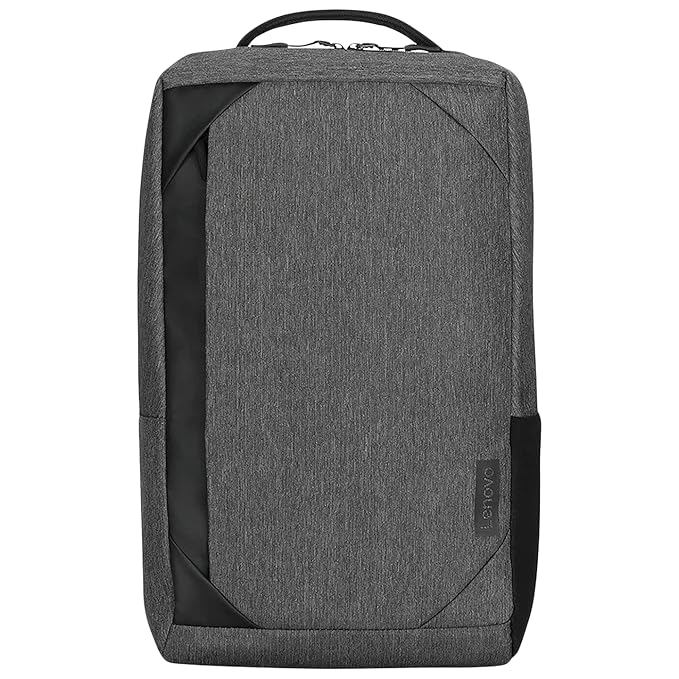 Lenovo Urban B535 17 Litres Polyester Backpack for 15.6 Inch Laptop (Cushioned Laptop Compartment, GX41A41186, Charcoal Grey)