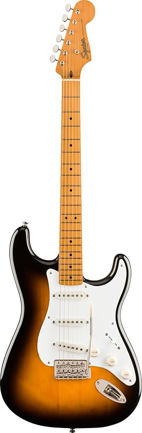 Fender 0374005500 (Classic Vibe '50s Stratocaster®, Maple Fingerboard, 2-Color Sunburst)