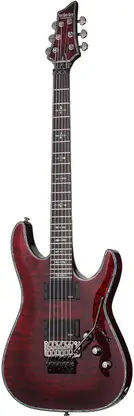 Schecter Hellraiser C-1 Floyd Rose-S BCH Solid Body Electric Guitar  (Red)